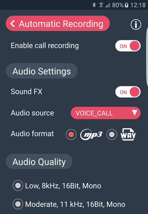 Download Automatic Call Recorder